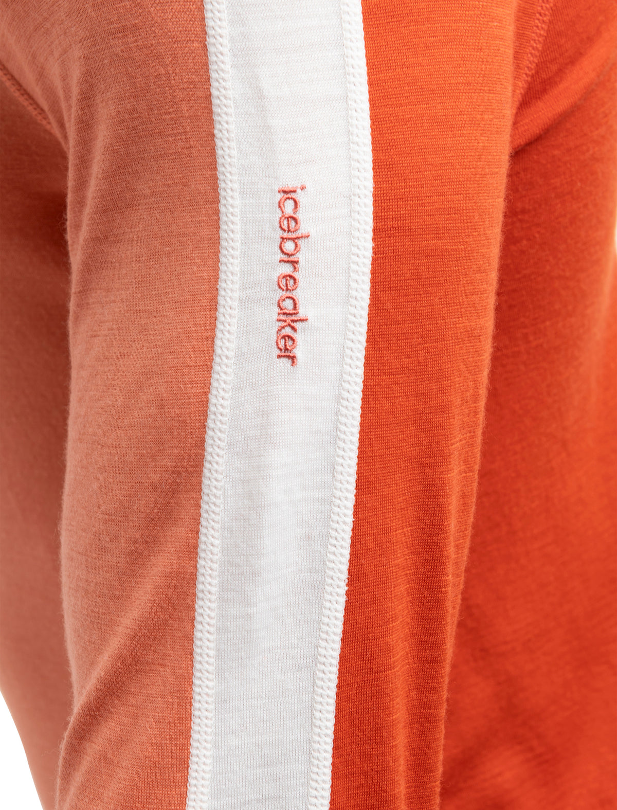 Men's Merino 200 Sonebula Long Sleeve Half Zip Thermal Hoodie Molten/Ember - 8