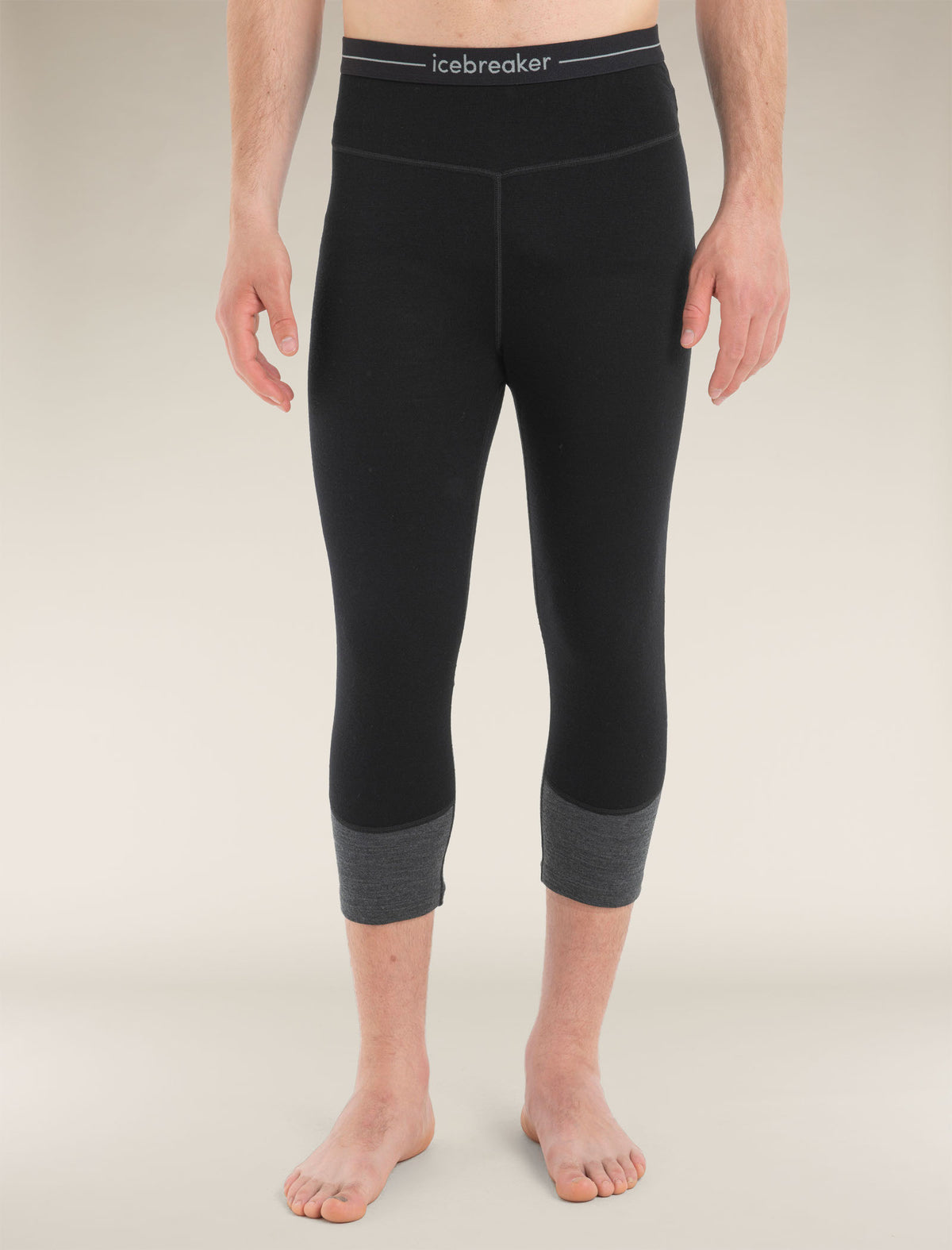 Heren 200 ZoneKnit™ thermische legging met korte pijpen van merinowol  - 1