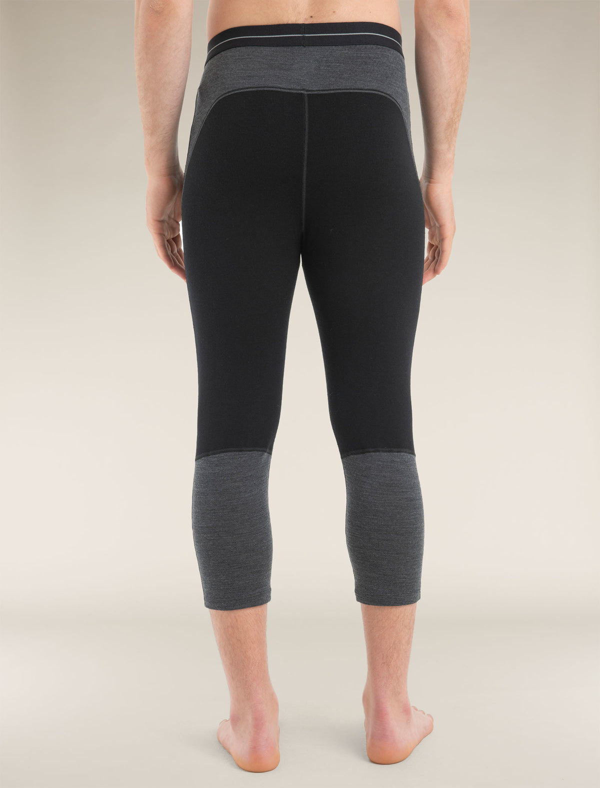 Heren 200 ZoneKnit™ thermische legging met korte pijpen van merinowol  - 2