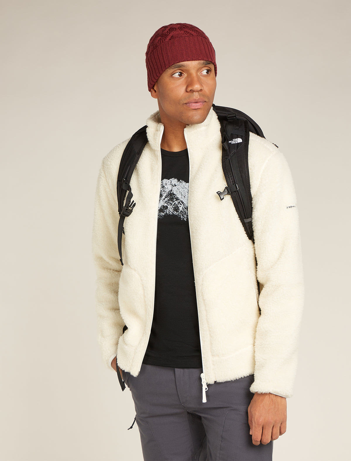 Maglia termica a maniche lunghe in lana merino 200 Oasis Remarkables Uomo  - 4