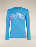 Men's Merino 200 Oasis Long Sleeve Crew Thermal Top Remarkables Arctic - 6