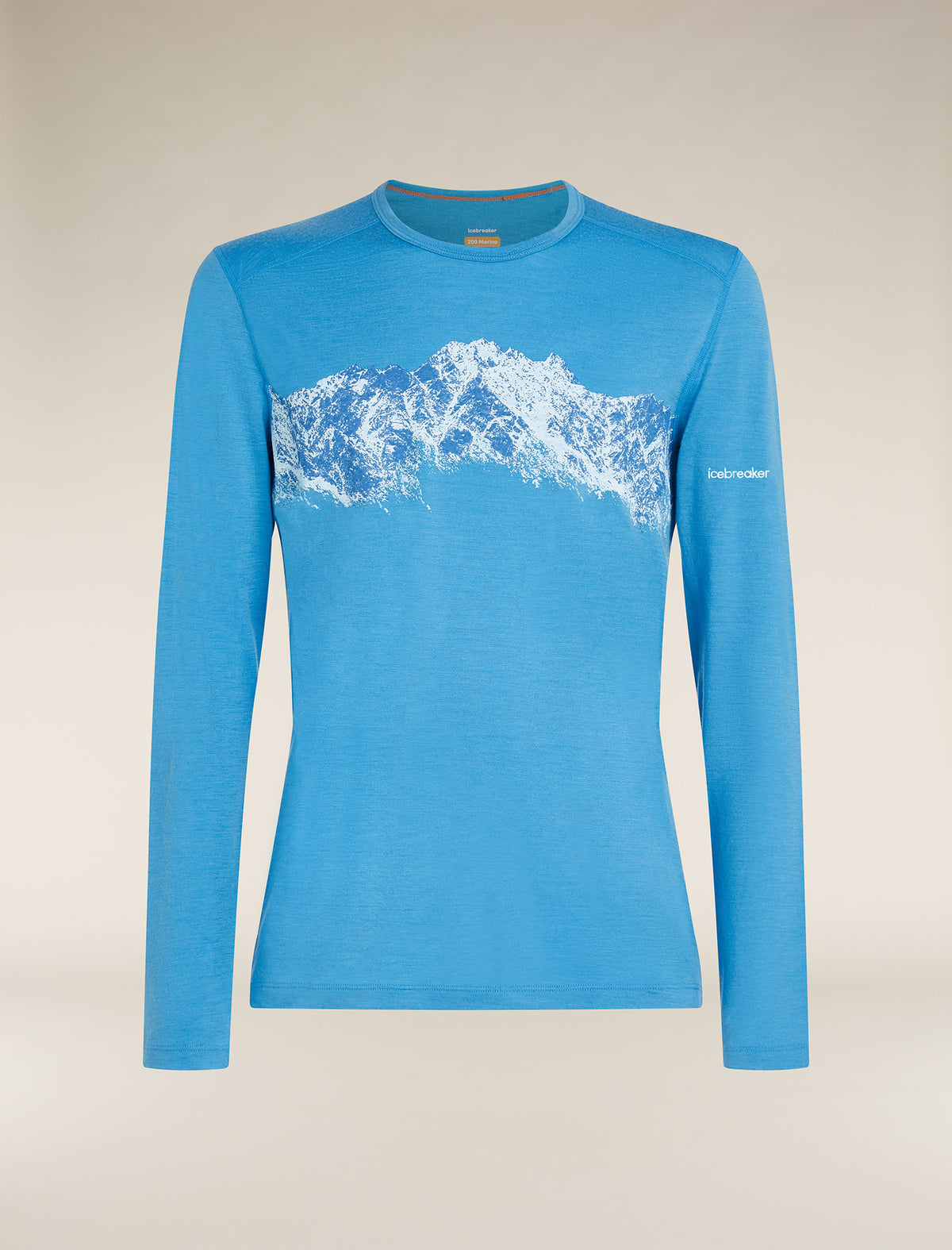 Men's Merino 200 Oasis Long Sleeve Crew Thermal Top Remarkables Arctic - 6