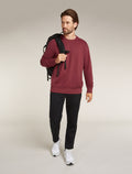 Men's Merino Blend 200 Shifter Long Sleeve Sweatshirt Port - 4