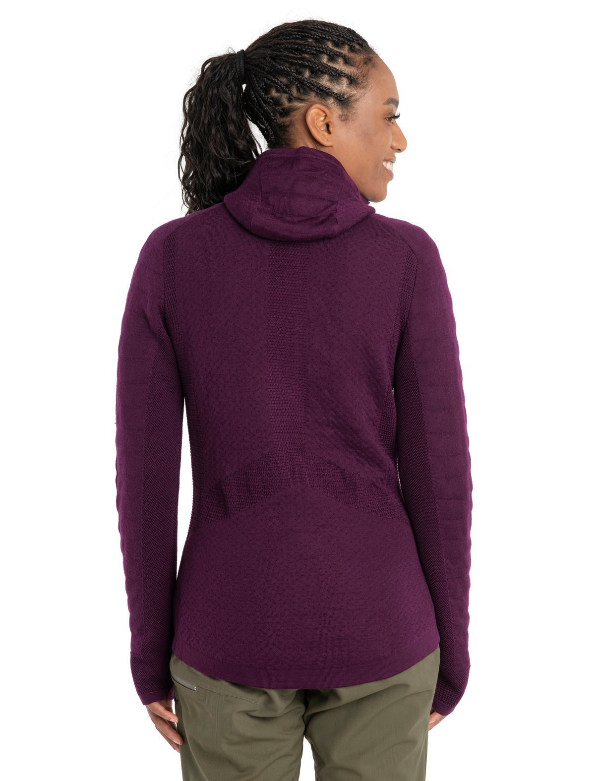 Merino ZoneKnit™ Explore Zip-Hoodie Damen  - 2