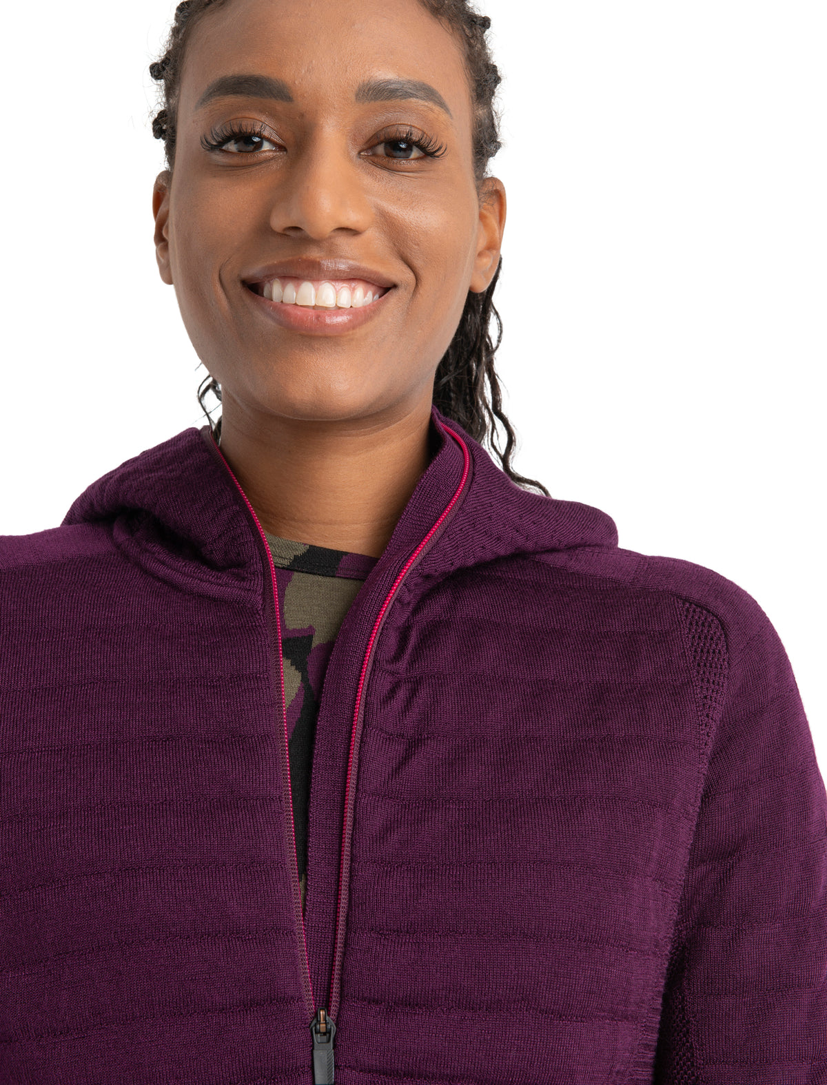 Merino ZoneKnit™ Explore Zip-Hoodie Damen  - 5
