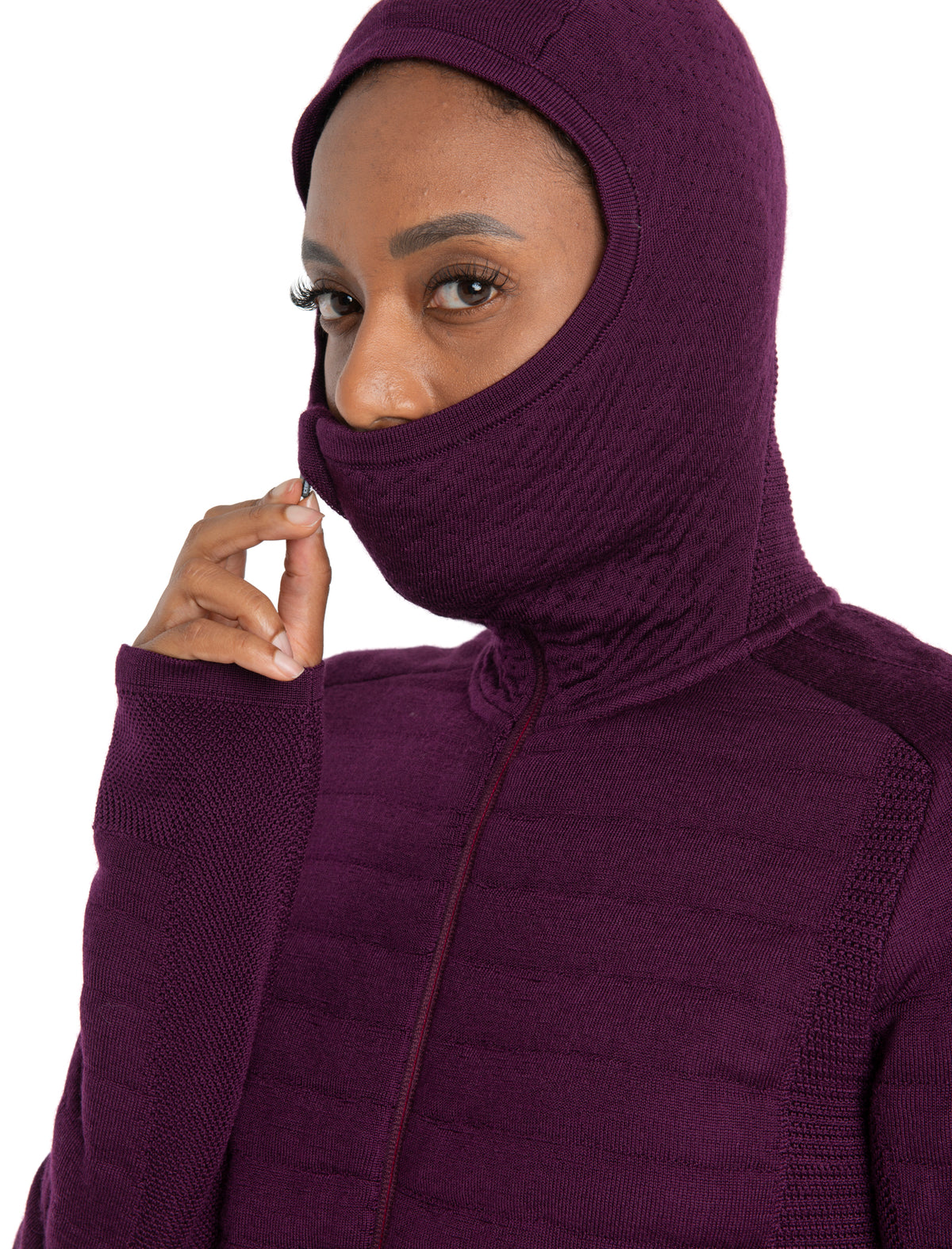 Merino ZoneKnit™ Explore Zip-Hoodie Damen  - 8