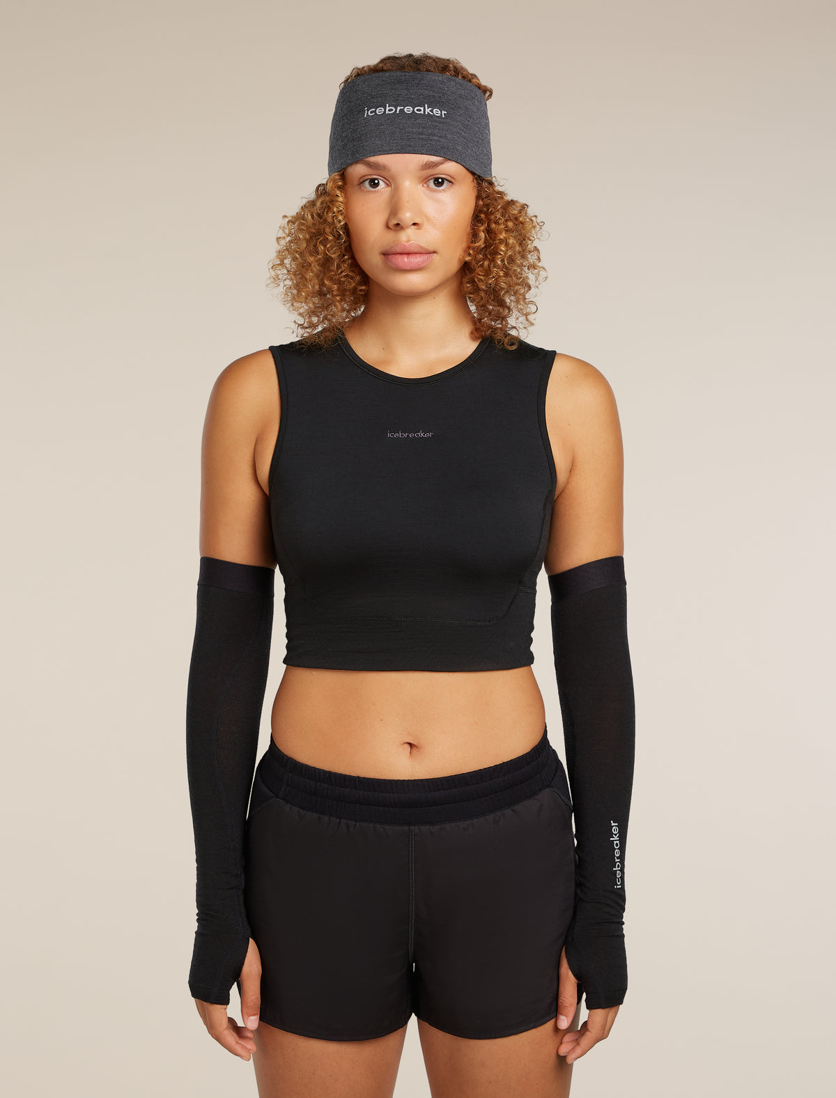 200 Oasis Headband Jet Heather - 2