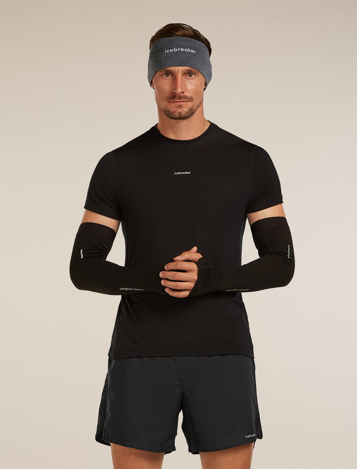 200 Oasis Headband Jet Heather - 4