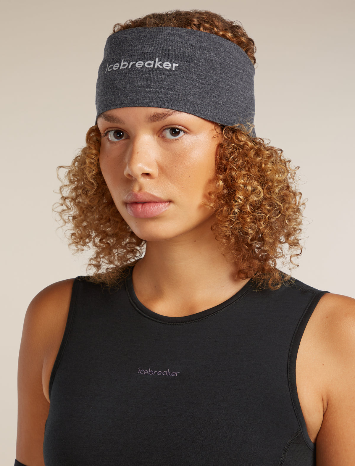 200 Oasis Headband Jet Heather - 6