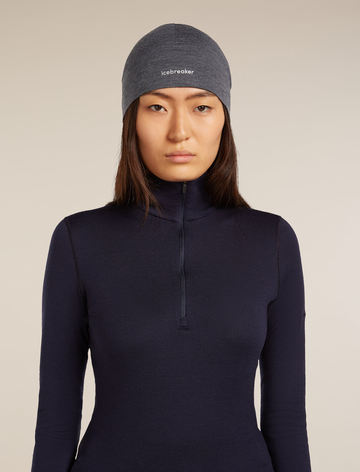 Unisex 200 Oasis Beanie Jet Heather - 6