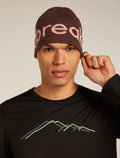 Unisex icebreaker Beanie Java/Acid Pink - 2