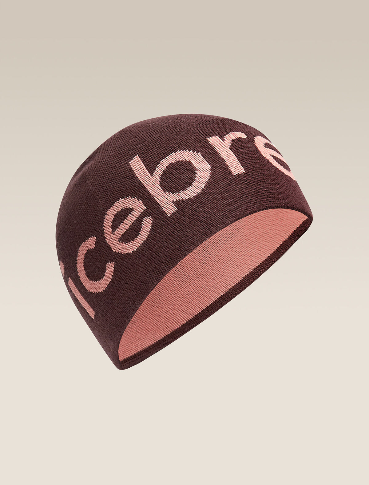 Unisex icebreaker Beanie Java/Acid Pink - 4