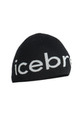 Unisex icebreaker Beanie Black/Ecru Heather - 8