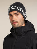 Unisex icebreaker Beanie Black/Ecru Heather - 5