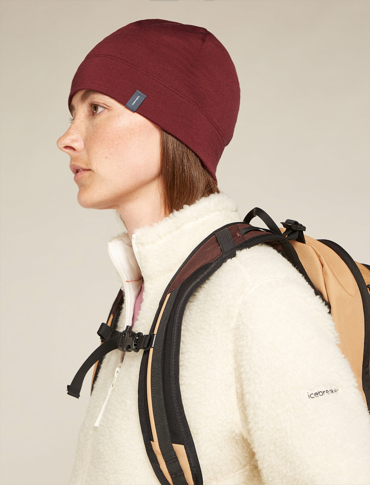 Unisex 260 Ridge beanie van merinowol  - 2