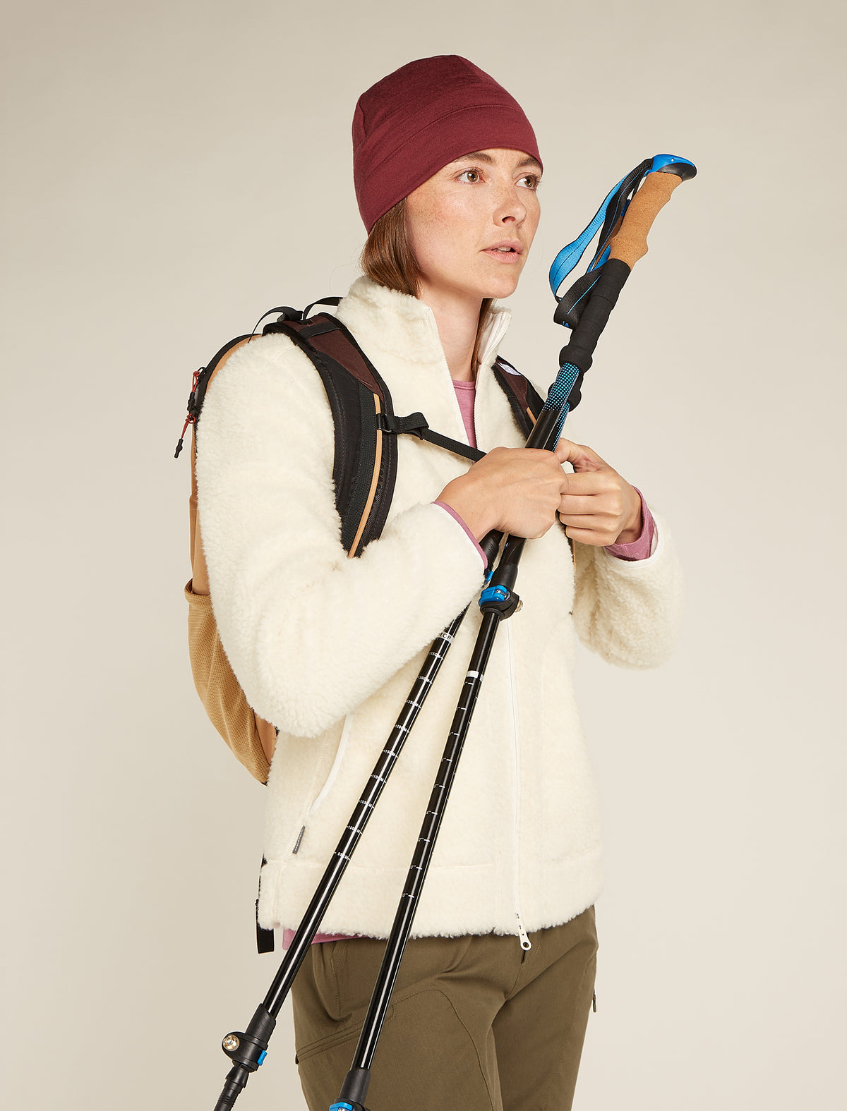 Unisex 260 Ridge beanie van merinowol  - 6
