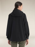 Women's Merino Shell+™ Peak Hooded Jacket Black - 2