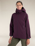 Merino Shell+™ Peak Kapuzenjacke Damen  - 1