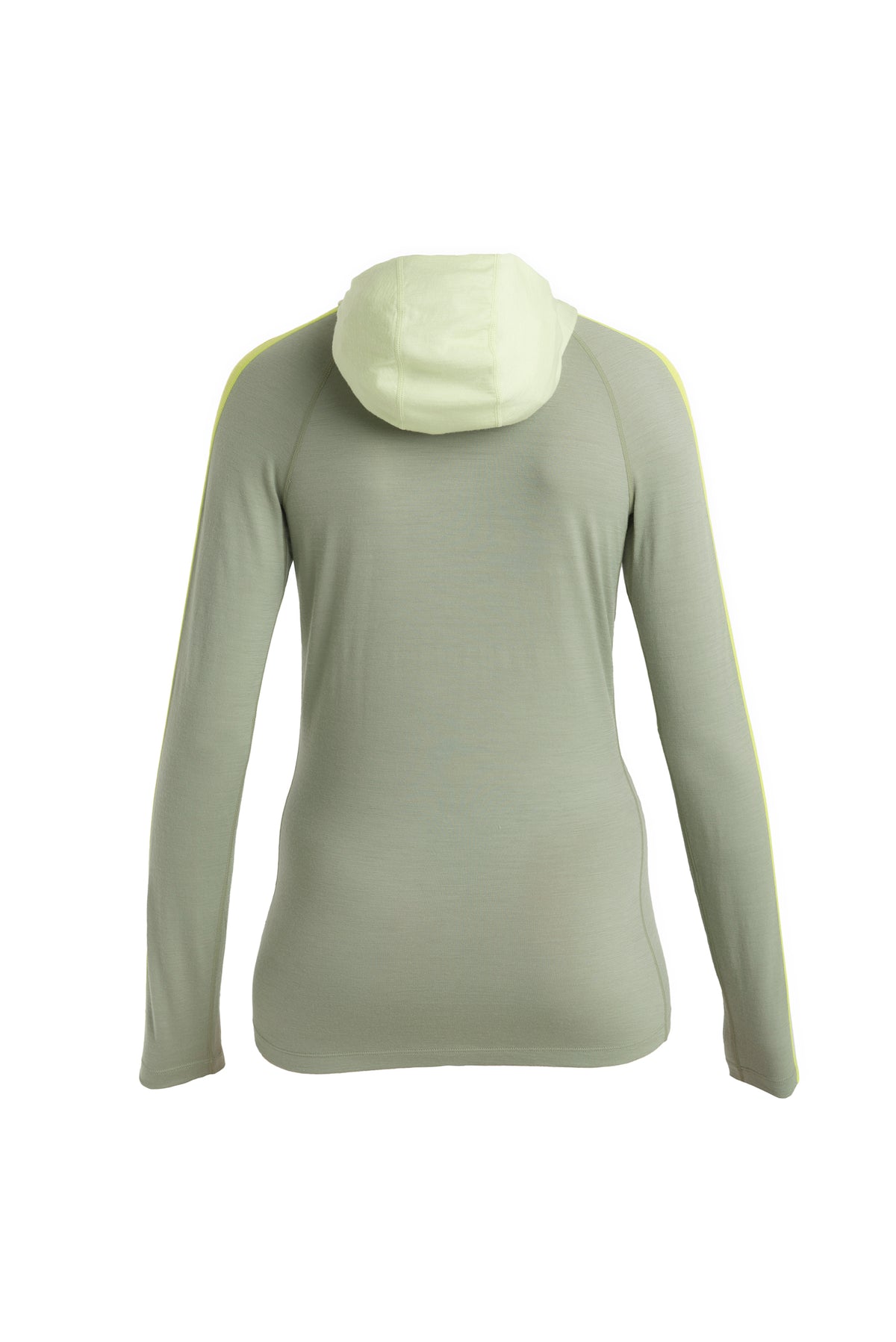 Women's Merino 200 Sonebula Long Sleeve Half Zip Thermal Hoodie Lichen/Glazen - 9