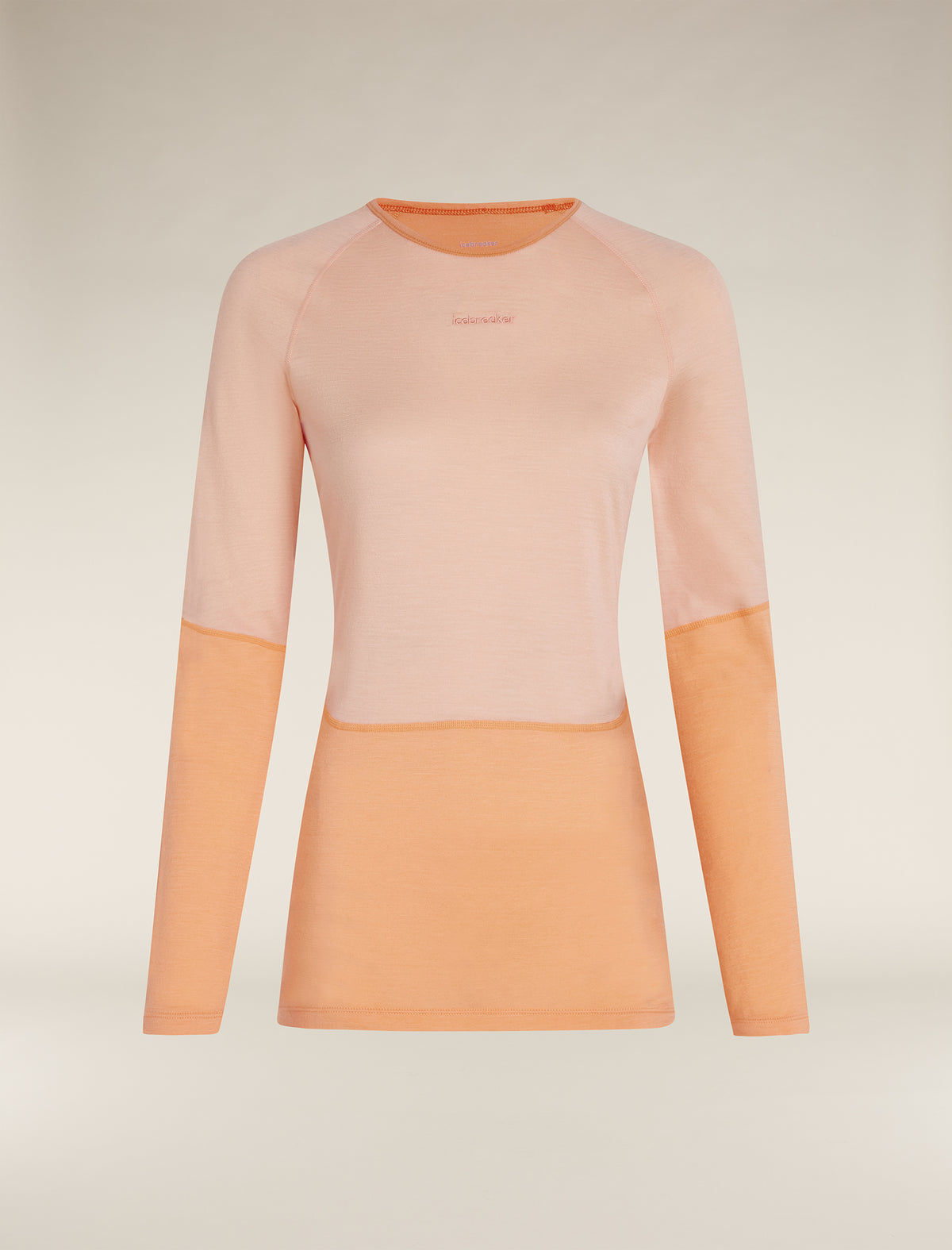Women's Merino 200 Sonebula Long Sleeve Crew Thermal Top Feldspar/Sunstone - 8