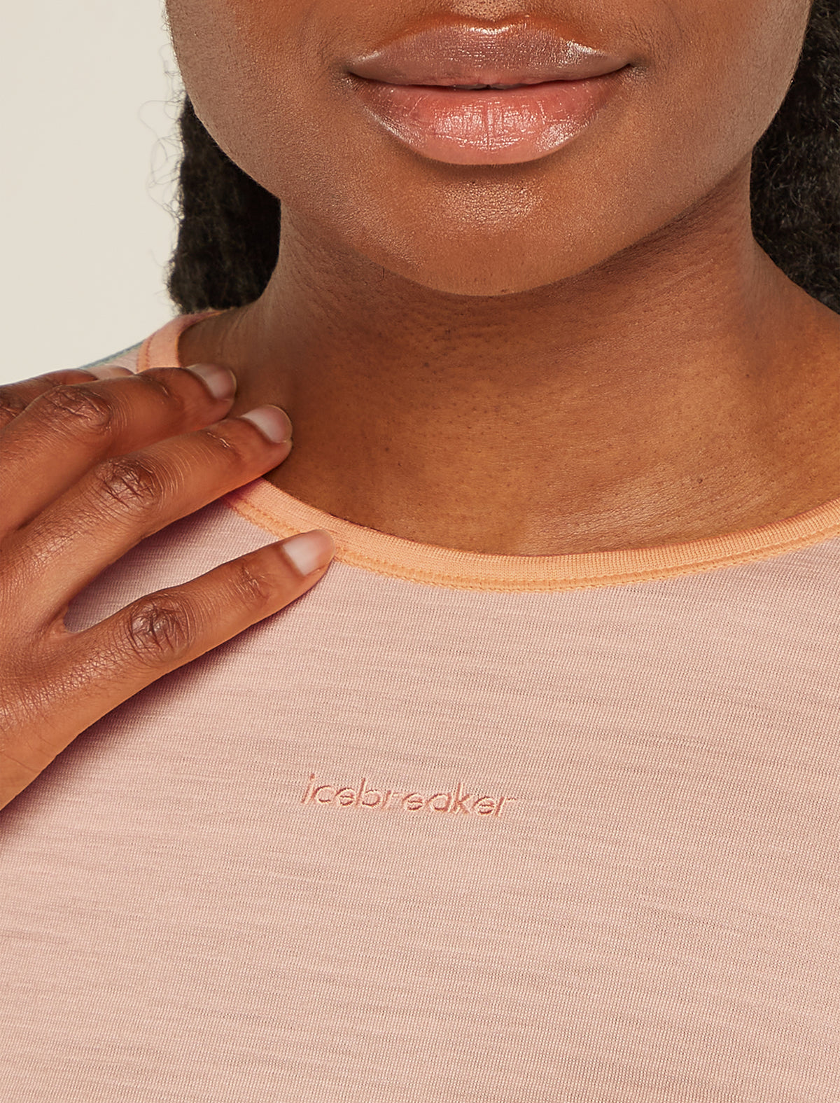 Women's Merino 200 Sonebula Long Sleeve Crew Thermal Top Feldspar/Sunstone - 5