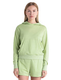 Bluza z kapturem Crush II z mieszanką wełny merino z długimi rękawami dla kobiet  - 1