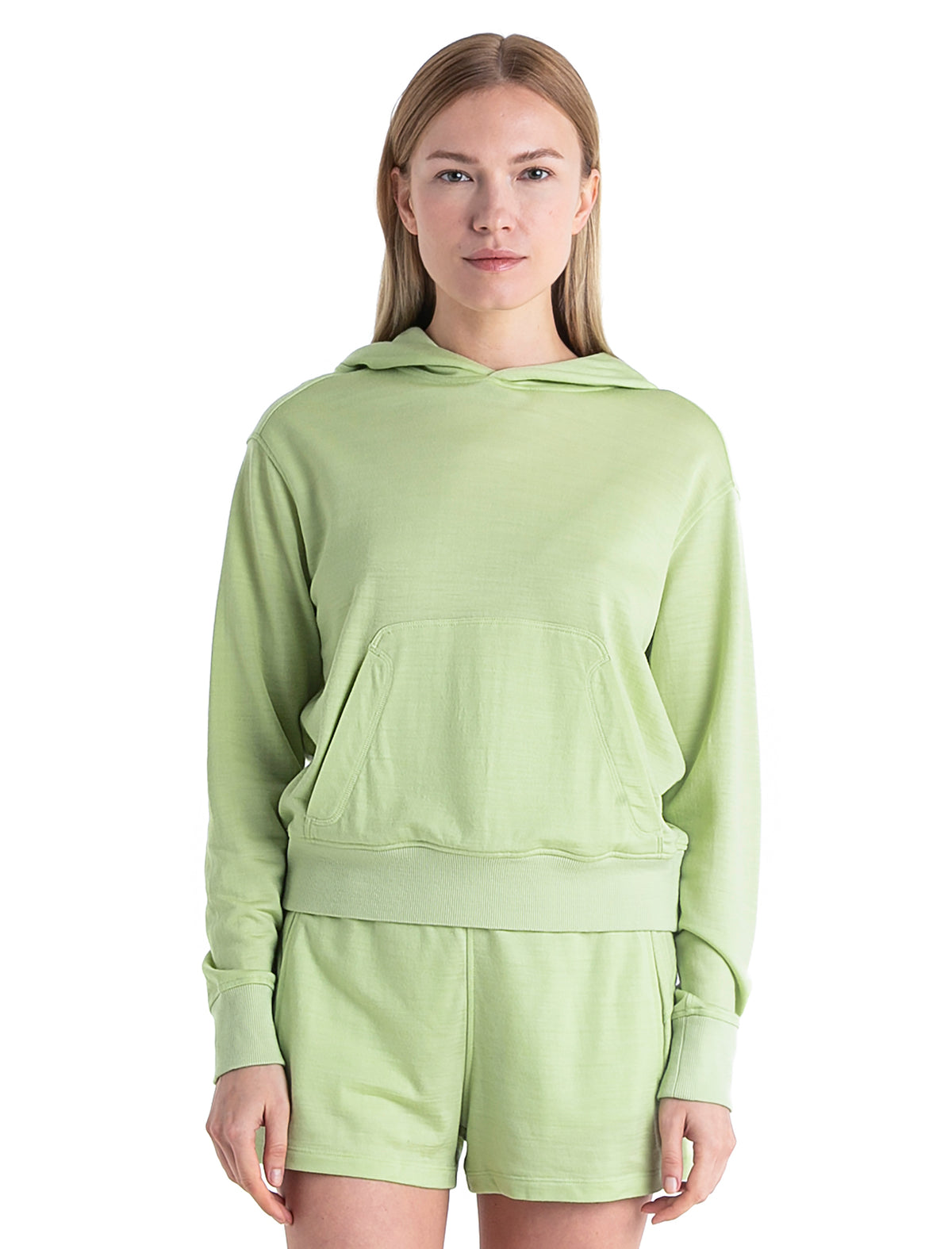 Bluza z kapturem Crush II z mieszanką wełny merino z długimi rękawami dla kobiet  - 1