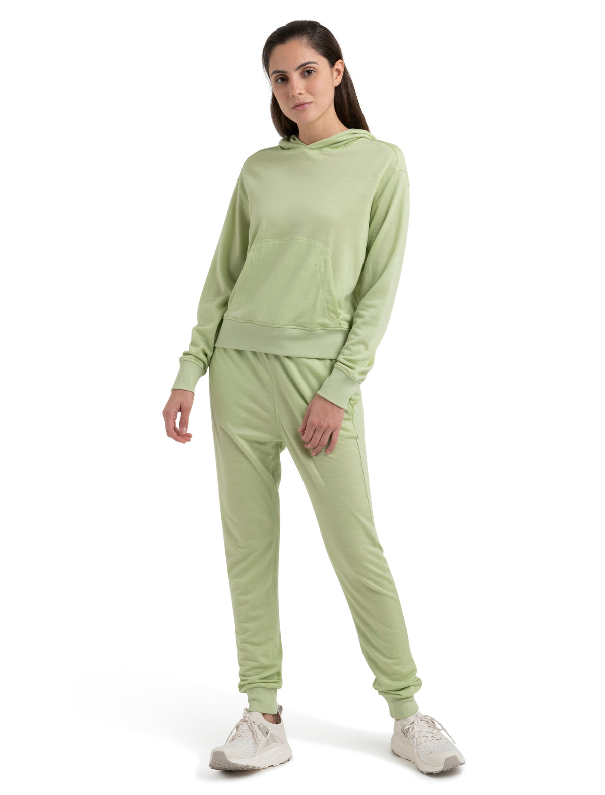 Bluza z kapturem Crush II z mieszanką wełny merino z długimi rękawami dla kobiet  - 10