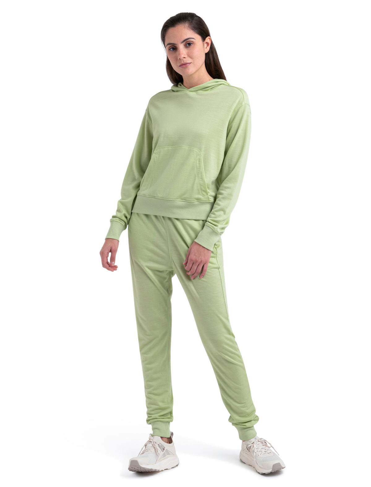 Bluza z kapturem Crush II z mieszanką wełny merino z długimi rękawami dla kobiet  - 5