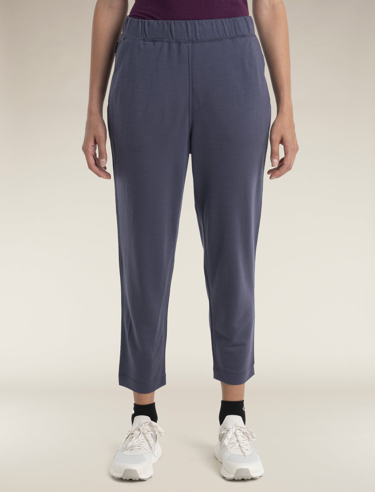 Women's Merino Blend 200 Crush Ankle Pants Graphite - 1