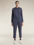 Women's Merino Blend 200 Crush Ankle Pants Graphite - 3