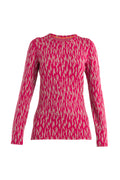 Women's Merino 260 Vertex Long Sleeve Thermal Top Glacial Flow Crystal/Electron Pink - 5