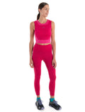 Women's Merino Fastray High Rise Tights IB Topo Lines Electron Pink/Tempo - 3