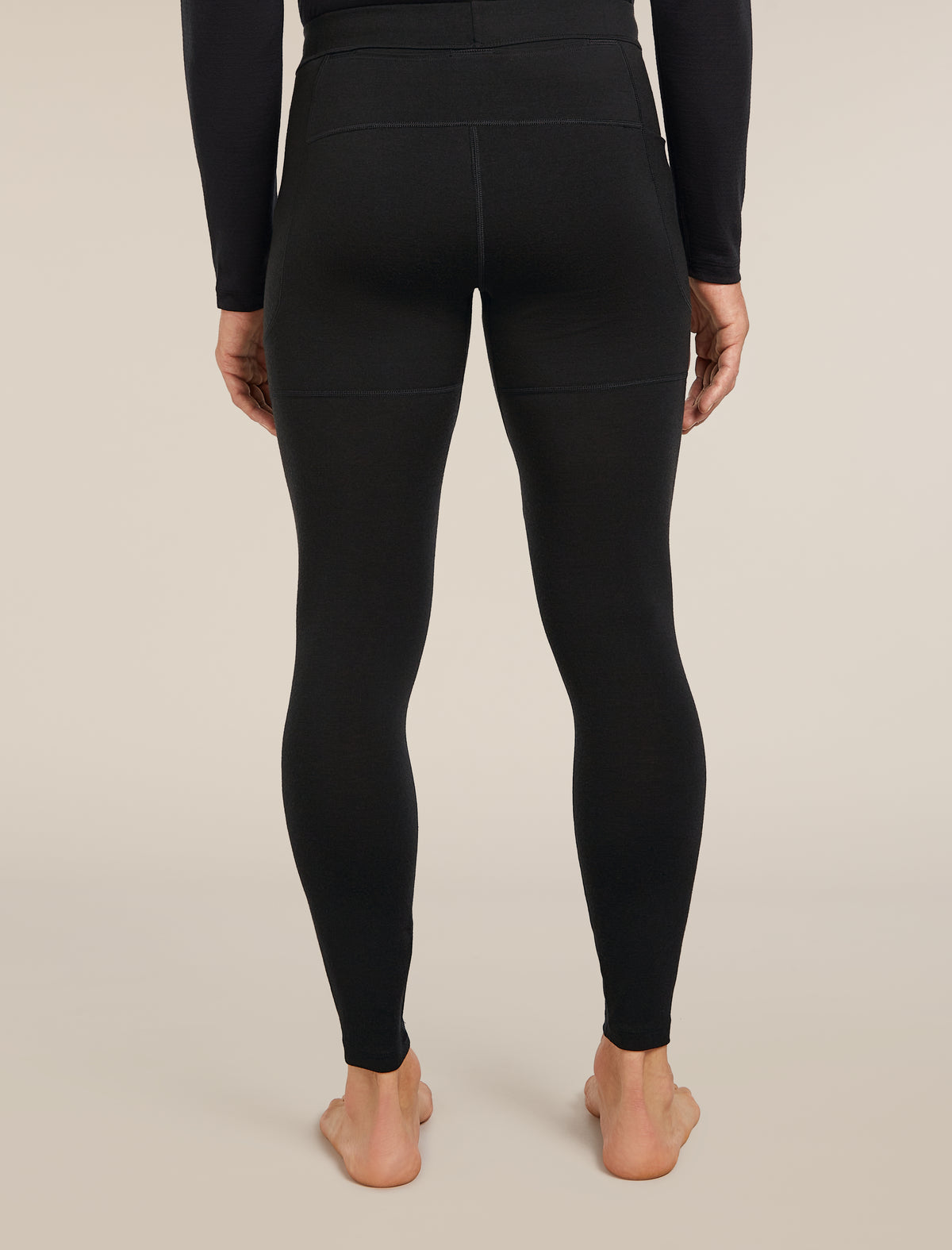 Men's Speed Winter 28"Tights Black - 2
