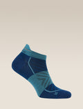 Men's Men Run+ Micro Socks Atlantis/Topaz - 4