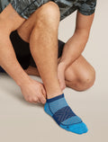 Men Run+ Micro Socks Arctic/Atlantis - 5