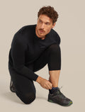 Men's Men Run+ Micro Socks Black/Graphite - 2