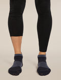 Men's Men Run+ Micro Socks Black/Graphite - 3