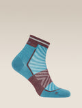 Men's Men Run+ Mini Socks Topaz/Java - 4