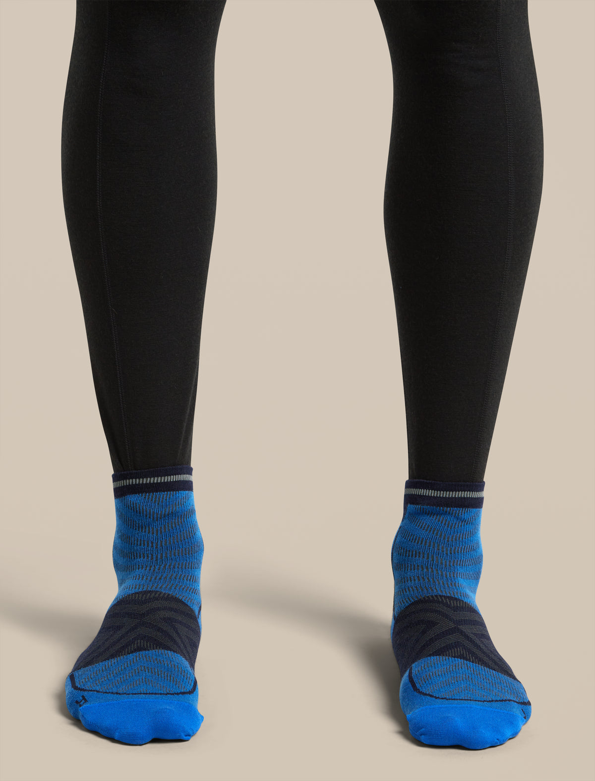 Micro calzini ultraleggeri Run+ Uomo Lazurite/Midnight Navy - 2