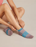 Women's Women Run+ Micro Socks Summit/Topaz - 2