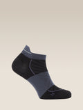 Women's Women Run+ Micro Socks Black/Graphite - 1