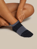 Women's Women Run+ Micro Socks Black/Graphite - 2