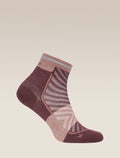 Women's Women Run+ Mini Socks Java/Summit - 3