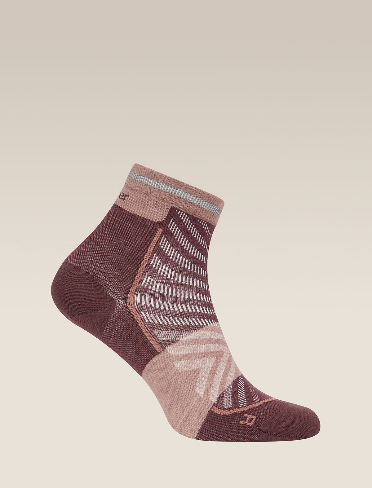 Women's Women Run+ Mini Socks Java/Summit - 3