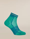 Micro calzini ultraleggeri Run+ Donna Fresh/Tidal Teal - 3