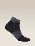Women's Women Run+ Mini Socks Black/Graphite - 1