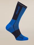 Men Run+ Crew Socks Lazurite/Midnight Navy - 3