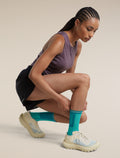 Women Run+ Crew Socks Fresh/Tidal Teal - 4