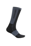 Women's Women Run+ Crew Socks Black/Graphite - 5